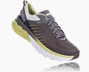 Hoka Arahi 3 Grey / Light Green | 29761WXUG