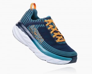 Hoka Bondi 6 Black / Blue | 53026DHKY