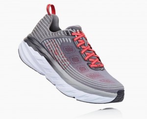 Hoka Bondi 6 Grey | 95634OLZE