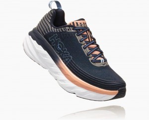 Hoka Bondi 6 Wide Indigo / Pink | 13698HREA