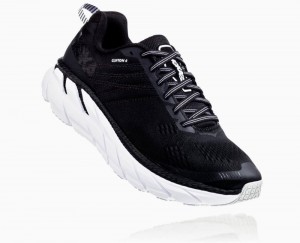 Hoka Clifton 6 Black / White | 24673VUNL