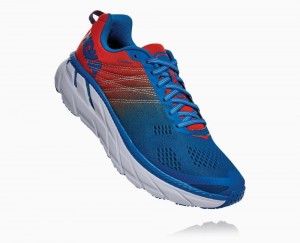 Hoka Clifton 6 Red / Royal Blue | 42583GOAN