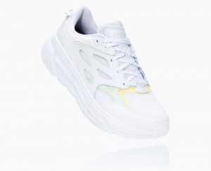 Hoka Clifton L White / Green Grey | 53489VJBG