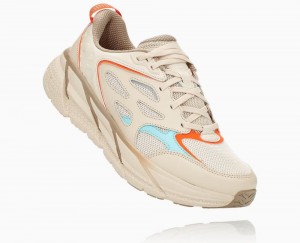 Hoka Opening Ceremony Clifton Almond Milk/Dune | 70831EVUH