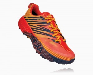 Hoka Speedgoat 4 GORE Red / Gold | 29651RGES