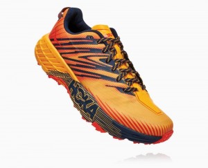 Hoka Speedgoat 4 Gold / Black | 13825ZXEI