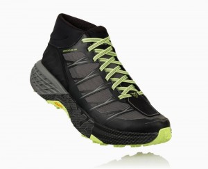 Hoka Speedgoat Mid Waterproof Black / Grey | 13094QUGR