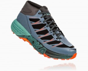 Hoka Speedgoat Mid Waterproof Green | 18792JCLS