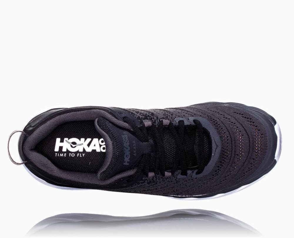 Hoka Akasa Black / Dark Grey | 08356TNVR