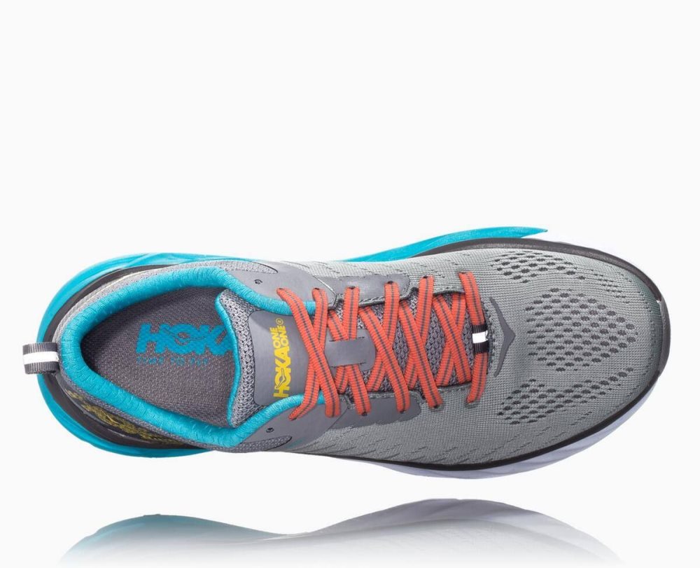 Hoka Arahi 3 Grey / Blue | 16423KFTL