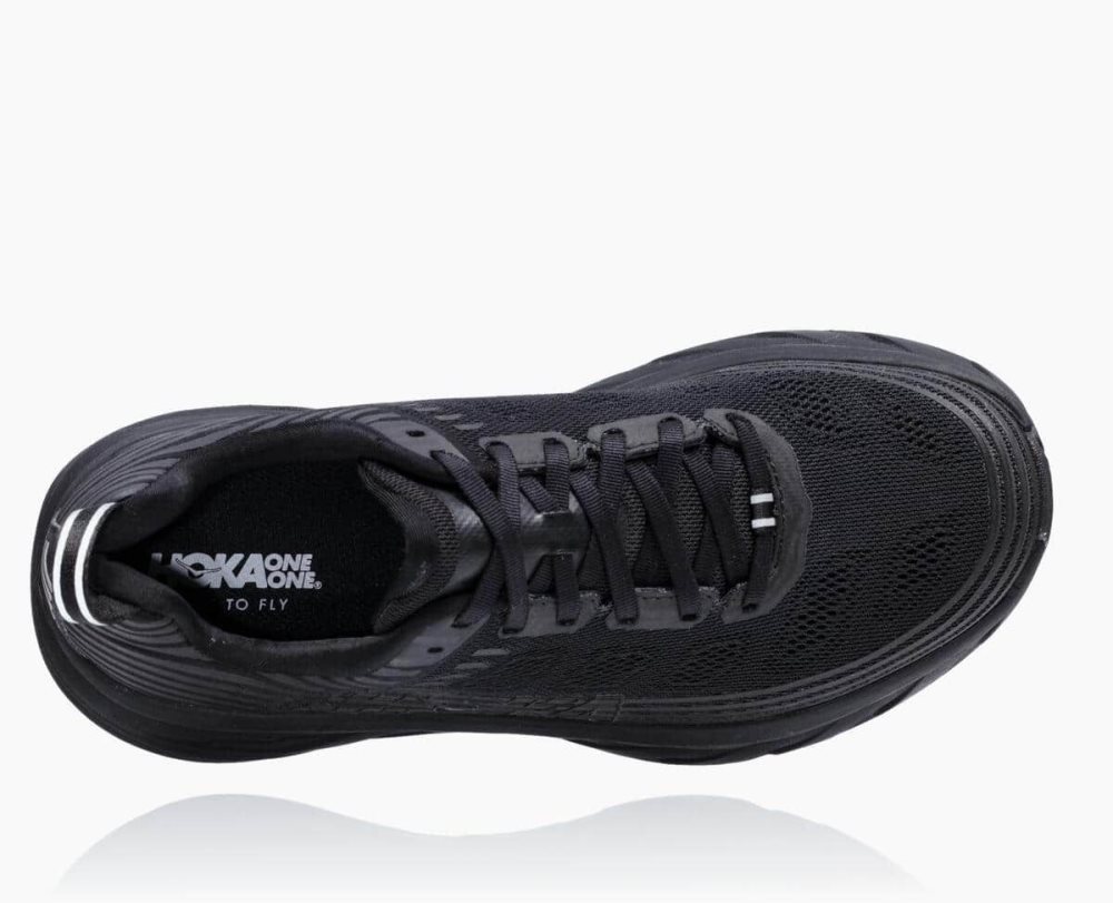 Hoka Bondi 6 Black / Black | 06187KVWE