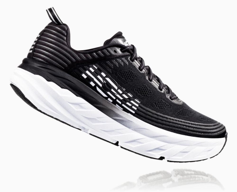 Hoka Bondi 6 Black / White | 68123SNCY