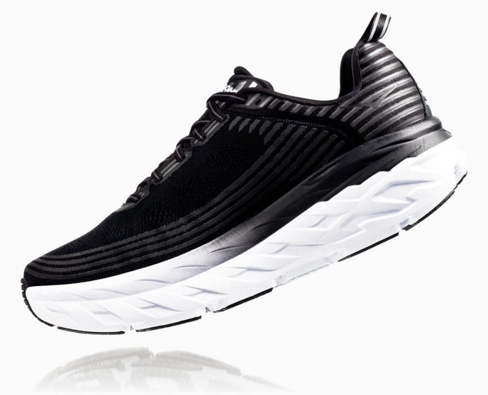 Hoka Bondi 6 Black / White | 68123SNCY