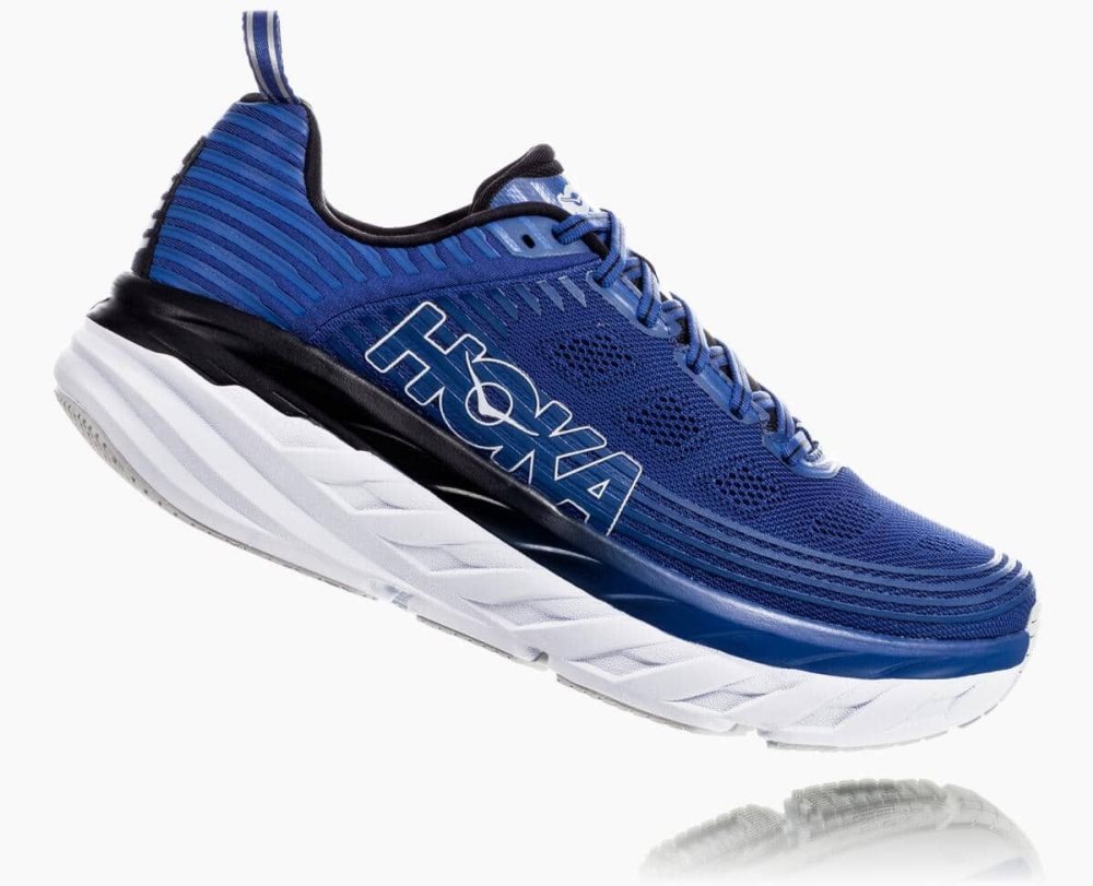 Hoka Bondi 6 Blue / Dark Grey | 04583VLPB