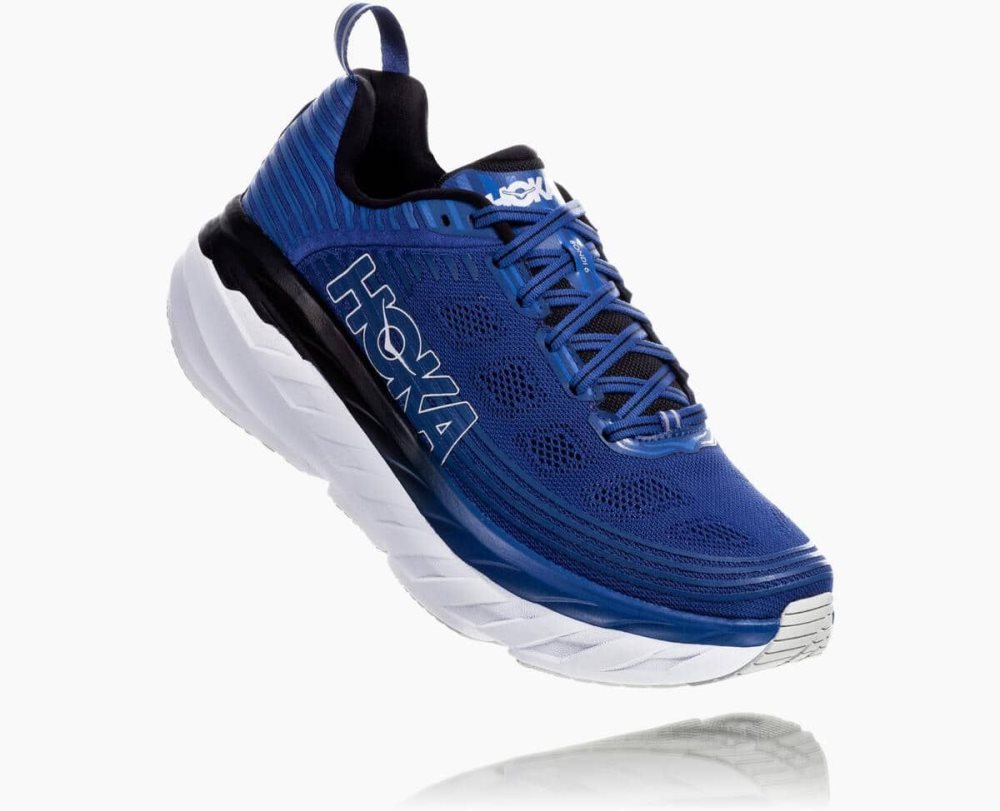 Hoka Bondi 6 Blue / Dark Grey | 04583VLPB