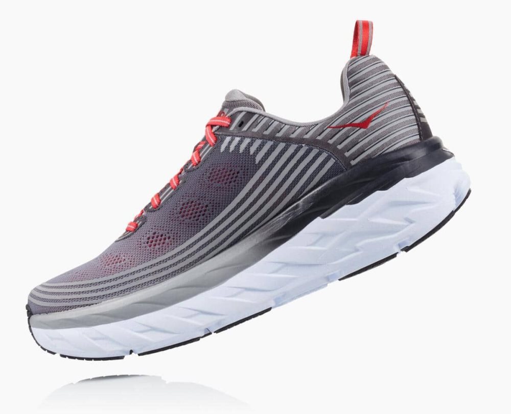 Hoka Bondi 6 Grey | 95634OLZE