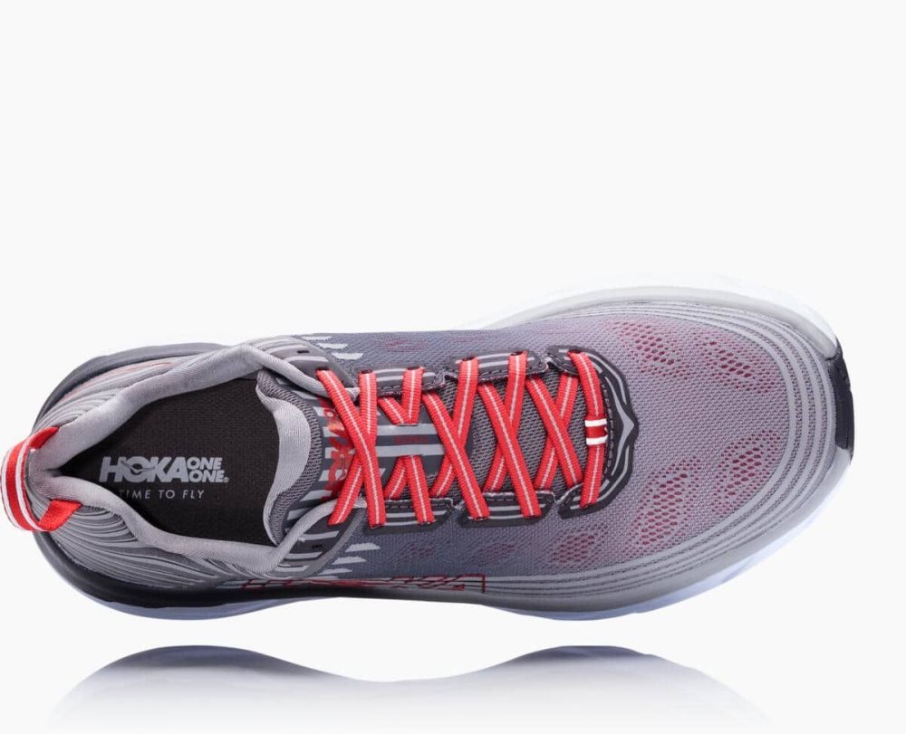 Hoka Bondi 6 Grey | 95634OLZE