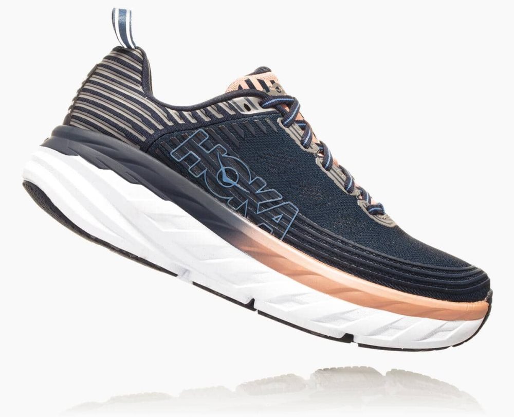 Hoka Bondi 6 Indigo / Pink | 42305AXMZ