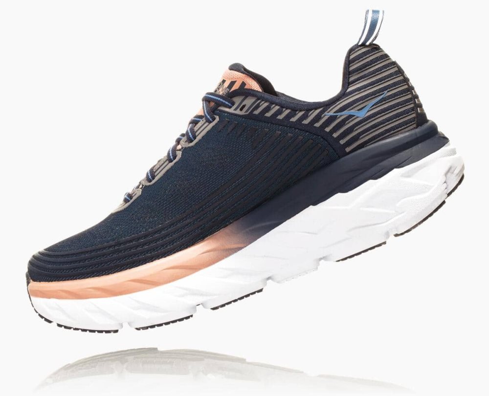 Hoka Bondi 6 Indigo / Pink | 42305AXMZ