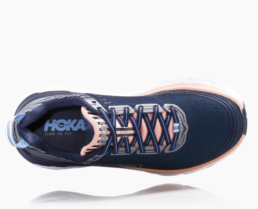 Hoka Bondi 6 Indigo / Pink | 42305AXMZ