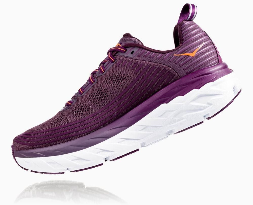 Hoka Bondi 6 Purple | 26974HOIA