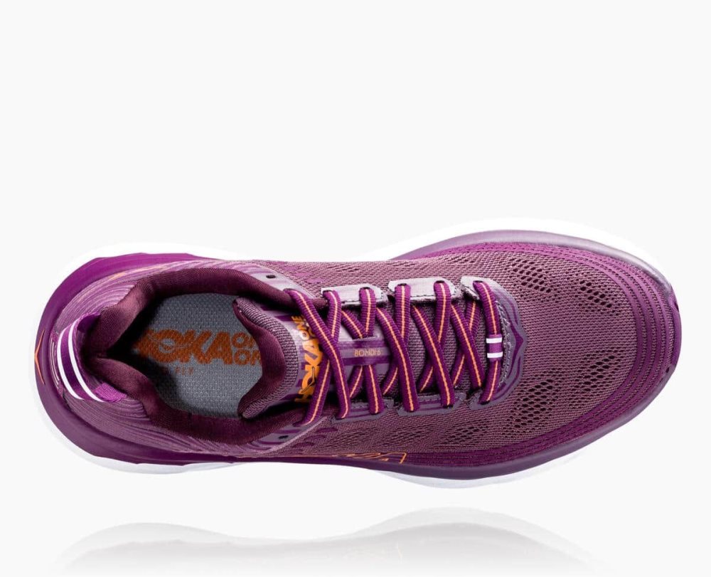 Hoka Bondi 6 Purple | 26974HOIA