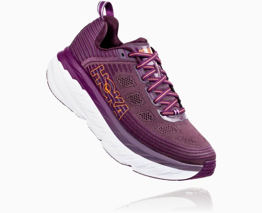 Hoka Bondi 6 Purple | 26974HOIA