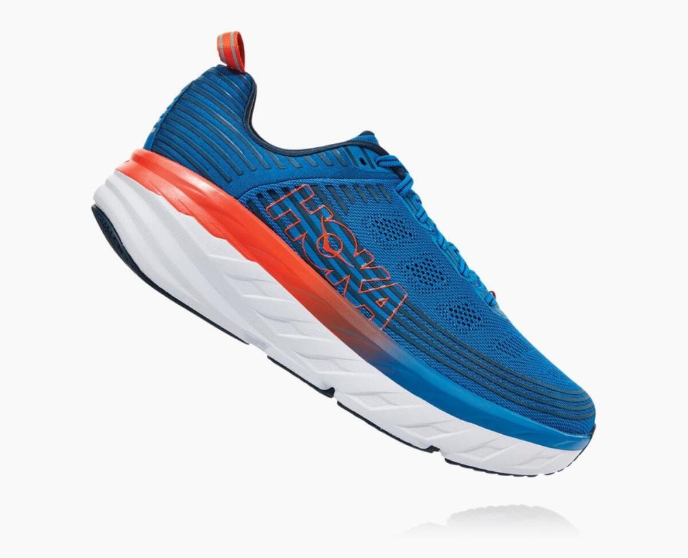 Hoka Bondi 6 Royal Blue / Blue | 48017OZLQ