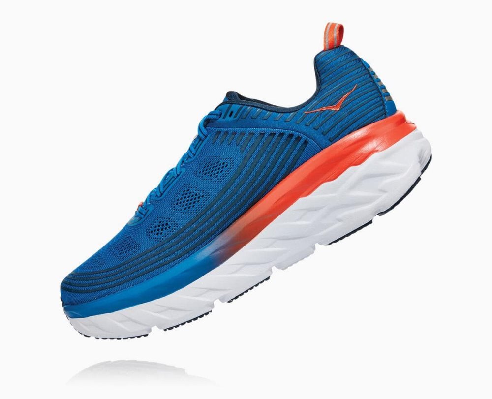 Hoka Bondi 6 Royal Blue / Blue | 48017OZLQ