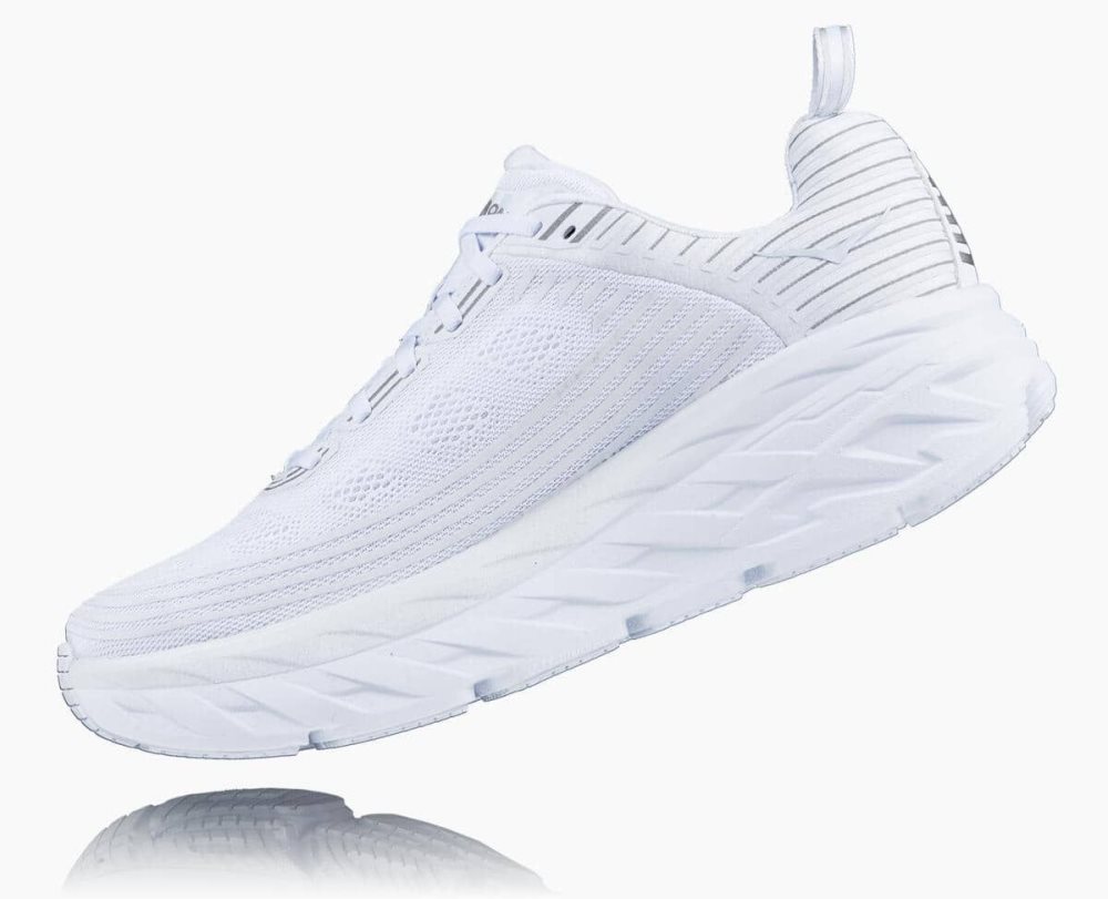 Hoka Bondi 6 White / White | 02614MRVN