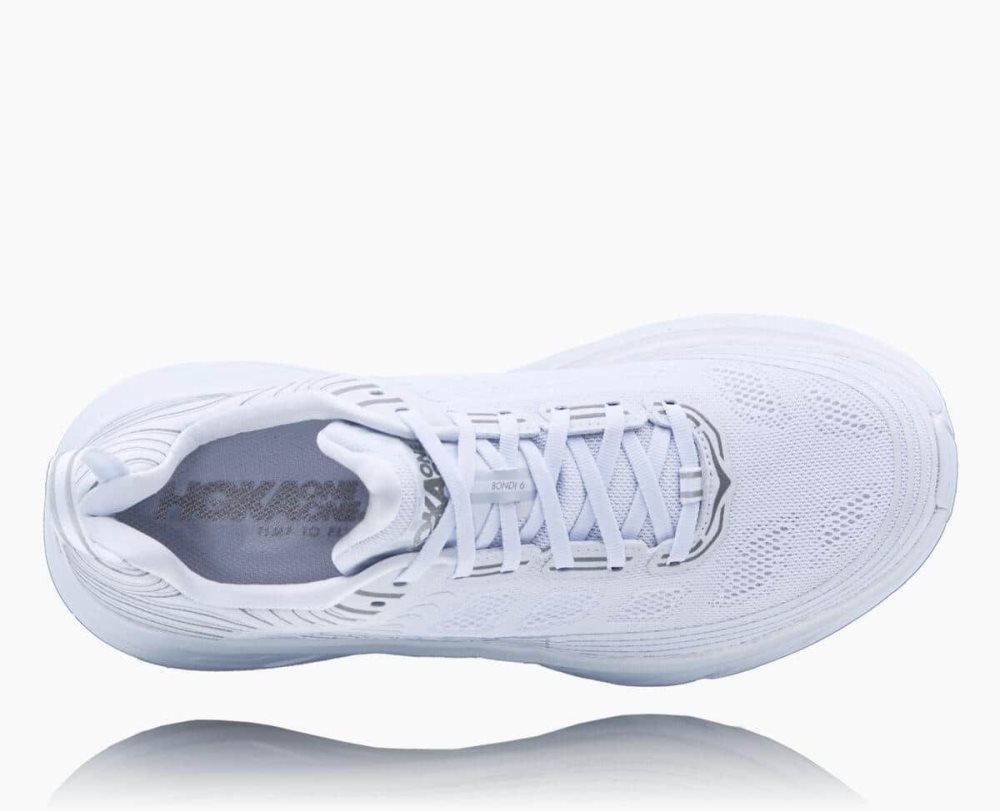 Hoka Bondi 6 White / White | 02614MRVN