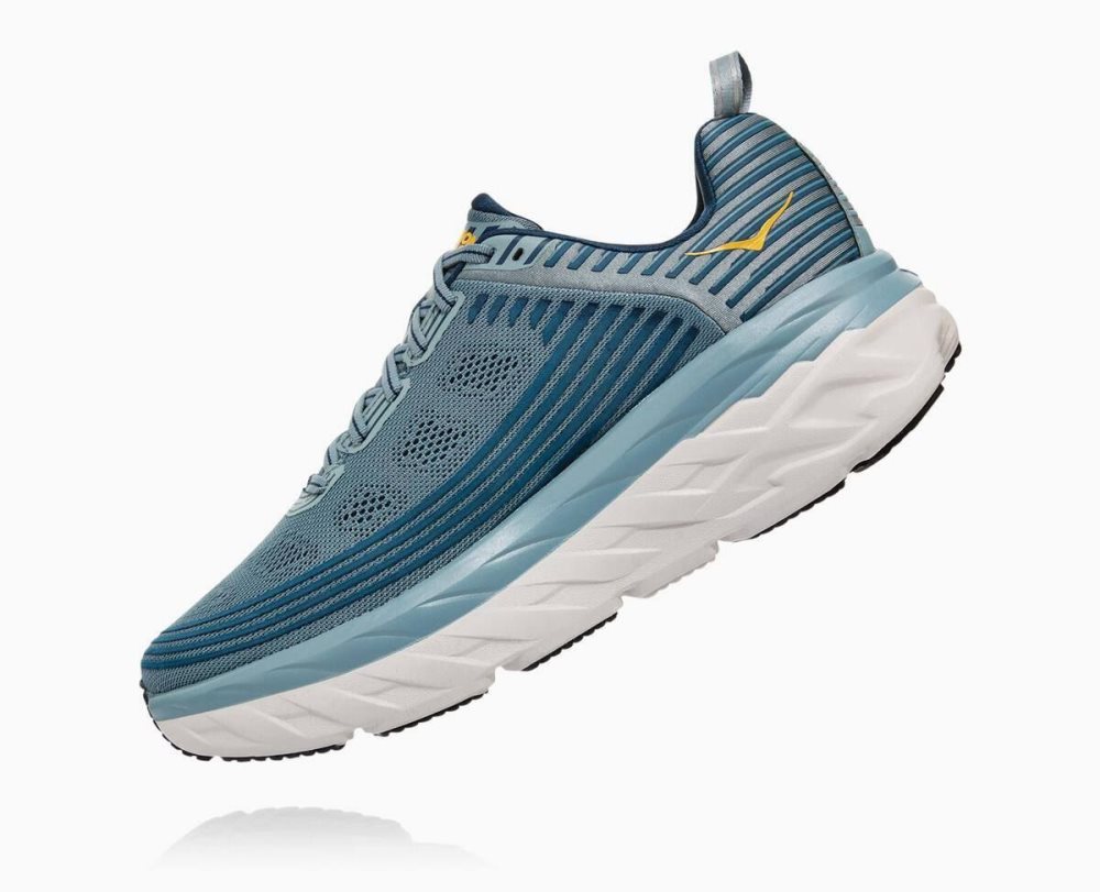 Hoka Bondi 6 Wide Blue | 04197UHKX