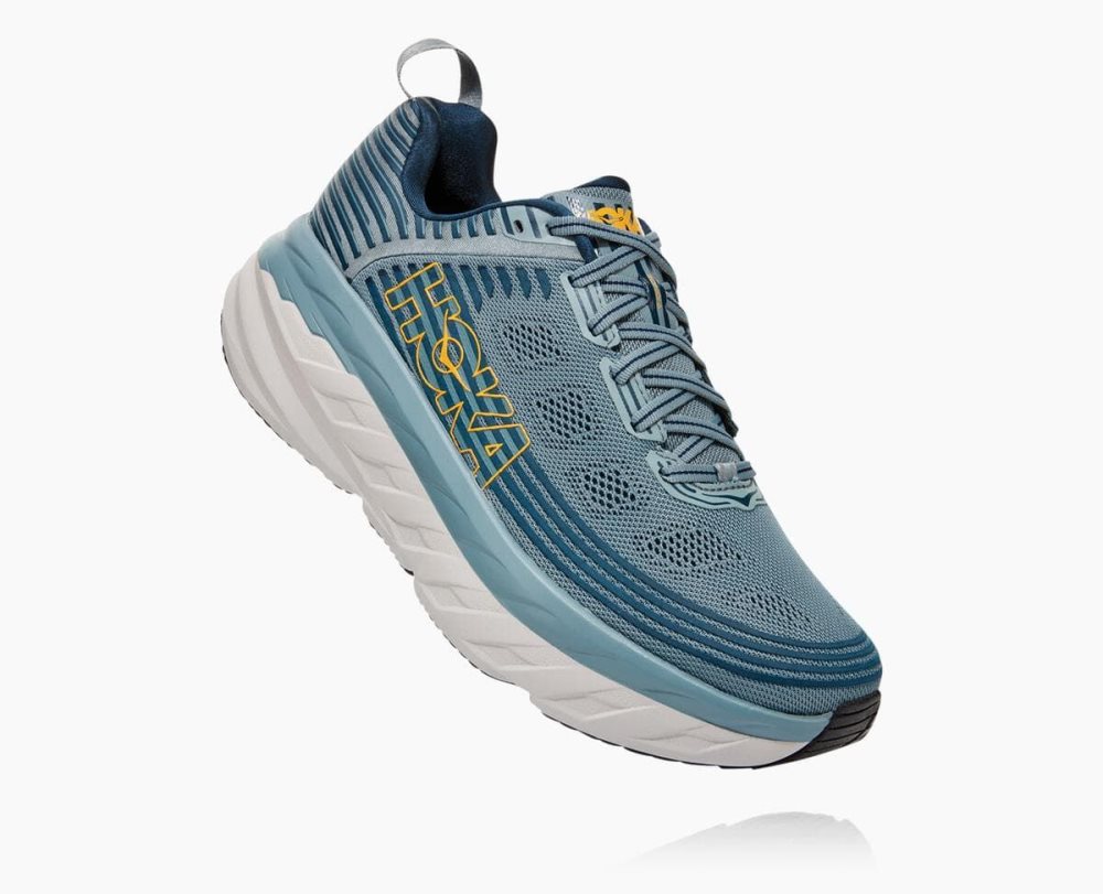 Hoka Bondi 6 Wide Blue | 04197UHKX