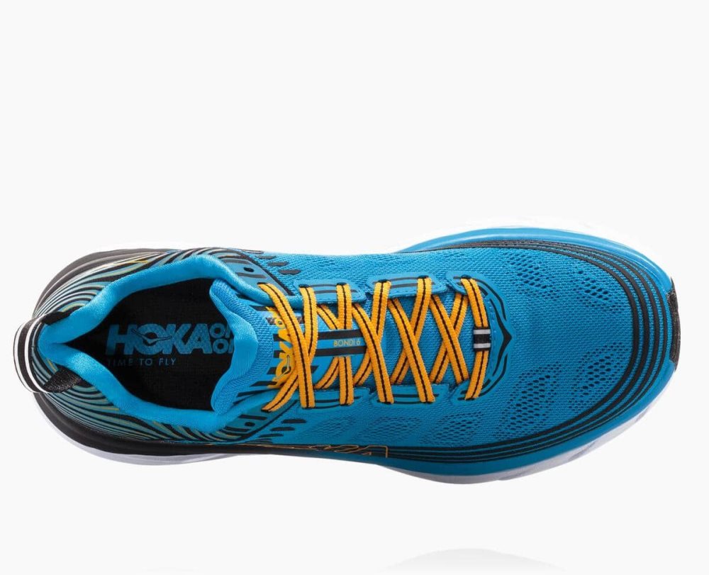 Hoka Bondi 6 Wide Blue / Black | 59127URBL