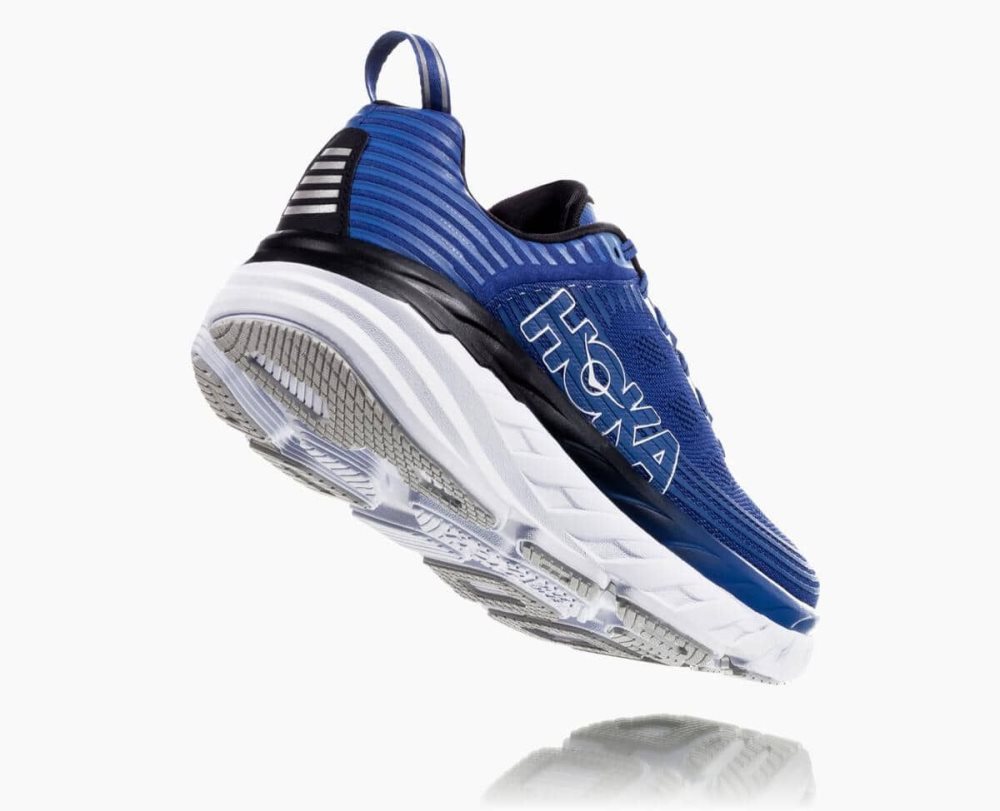 Hoka Bondi 6 Wide Blue / Dark Grey | 04865WUXJ