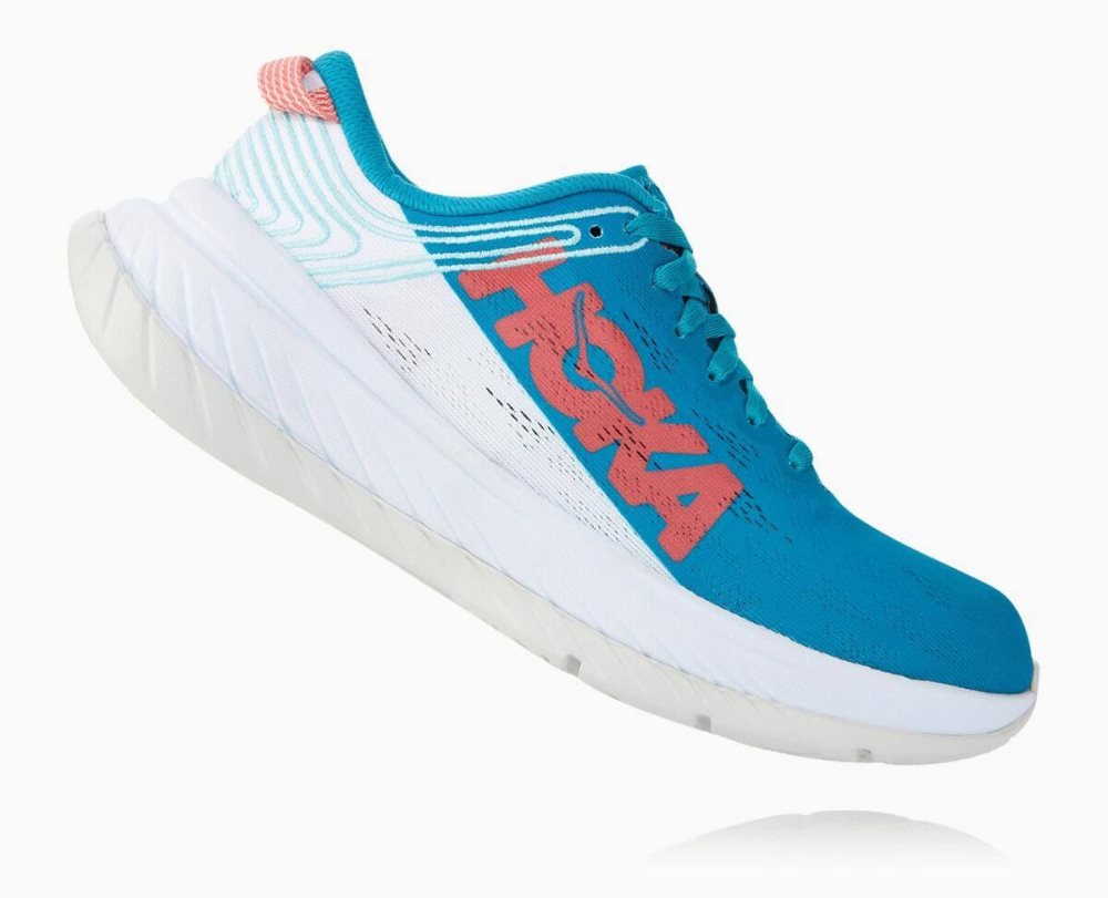 Hoka Carbon X Blue / White | 37061AJBL