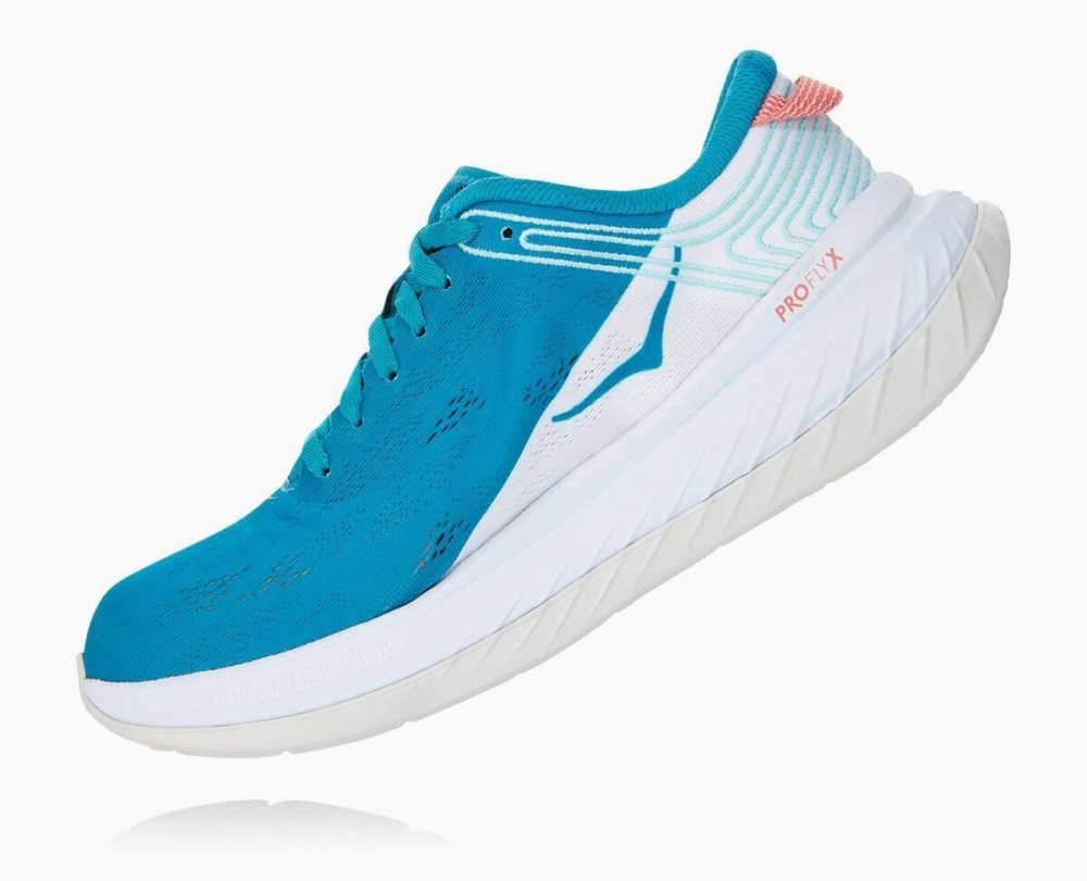 Hoka Carbon X Blue / White | 37061AJBL