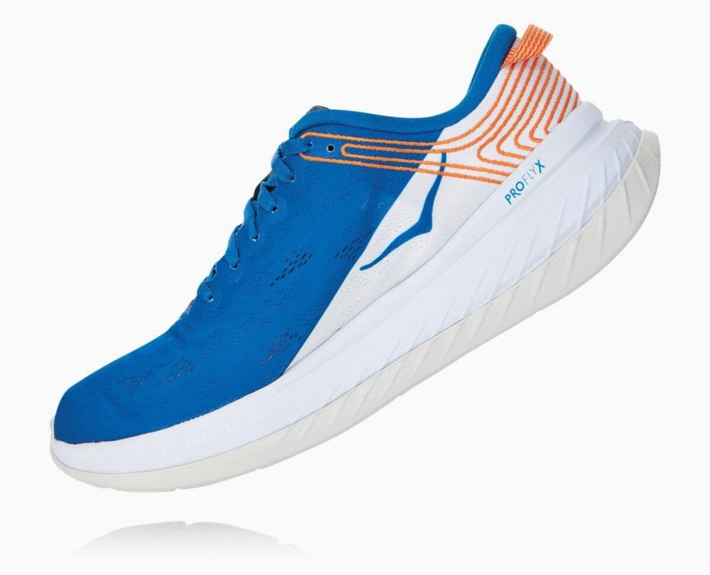 Hoka Carbon X Royal Blue / White | 56021YIVU