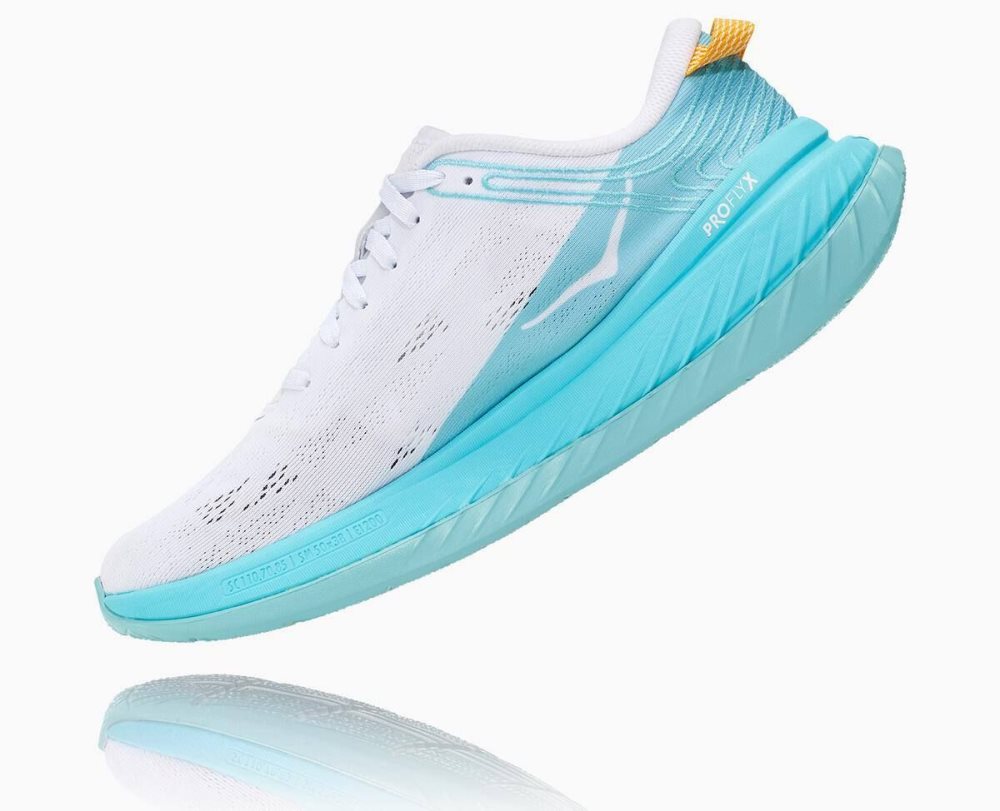 Hoka Carbon X White / Blue | 98207UHCN