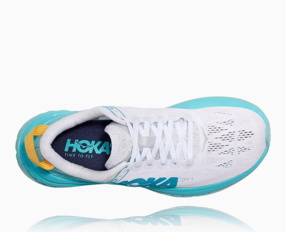 Hoka Carbon X White / Blue | 98207UHCN