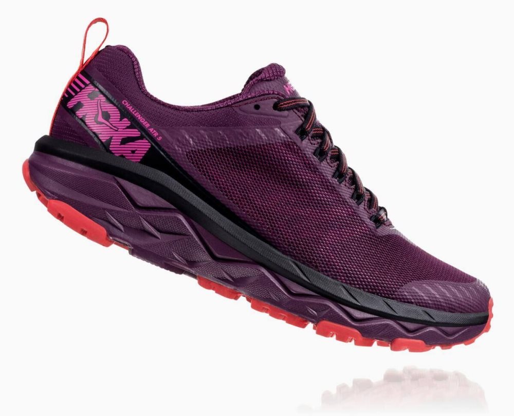 Hoka Challenger ATR 5 Purple / Red | 75128KBNJ