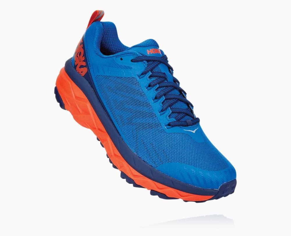 Hoka Challenger ATR 5 Wide Royal Blue / Red | 38127OVJY