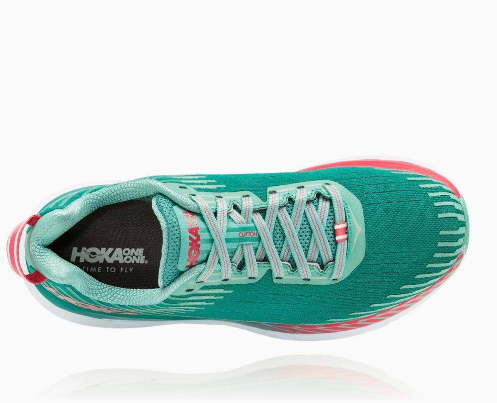 Hoka Clifton 5 Green | 10783KCRX