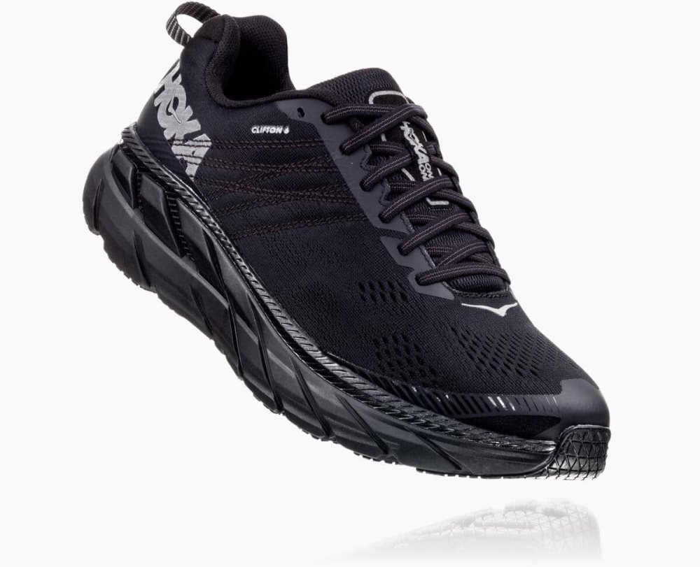 Hoka Clifton 6 Black | 90716ULFV