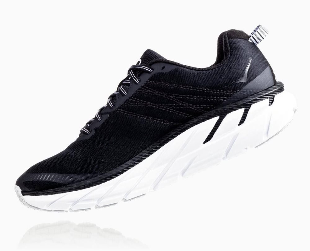 Hoka Clifton 6 Black / White | 24673VUNL