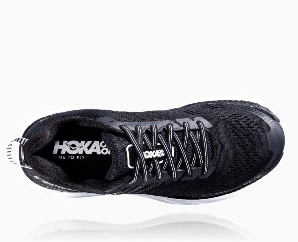 Hoka Clifton 6 Black / White | 24673VUNL