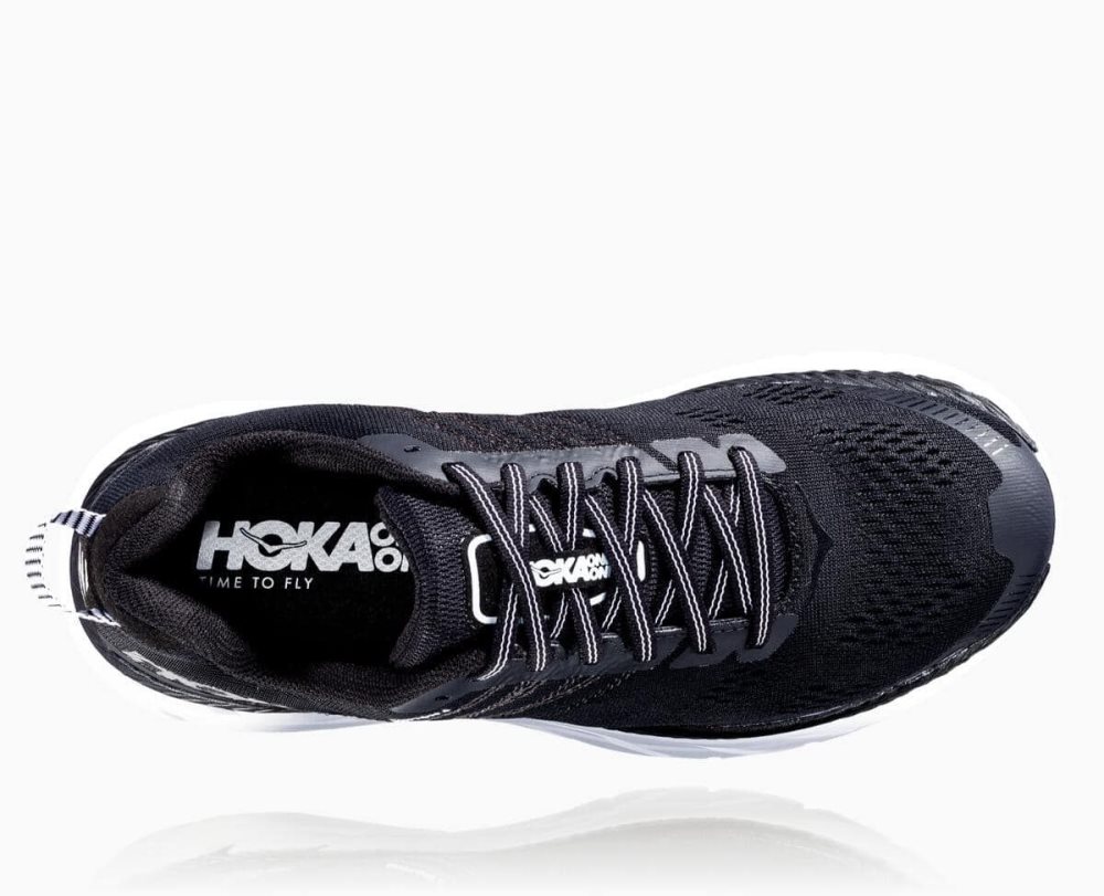 Hoka Clifton 6 Black / White | 37621MBZA