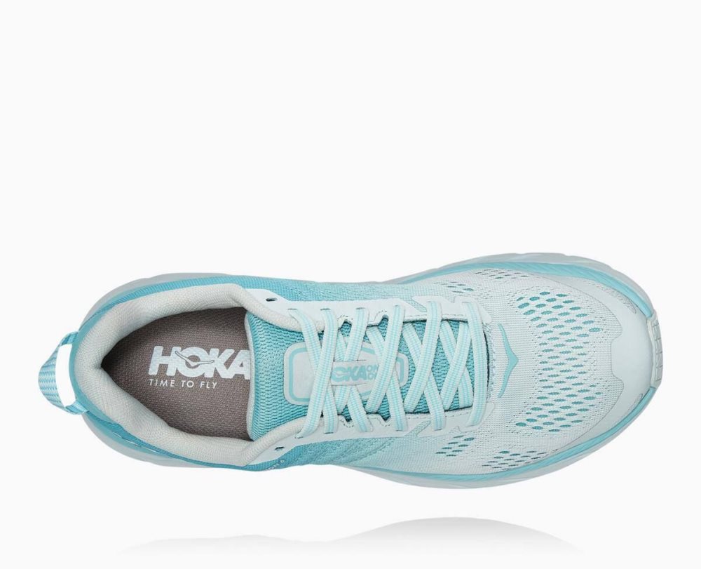 Hoka Clifton 6 Brown / Blue | 89471SVPU