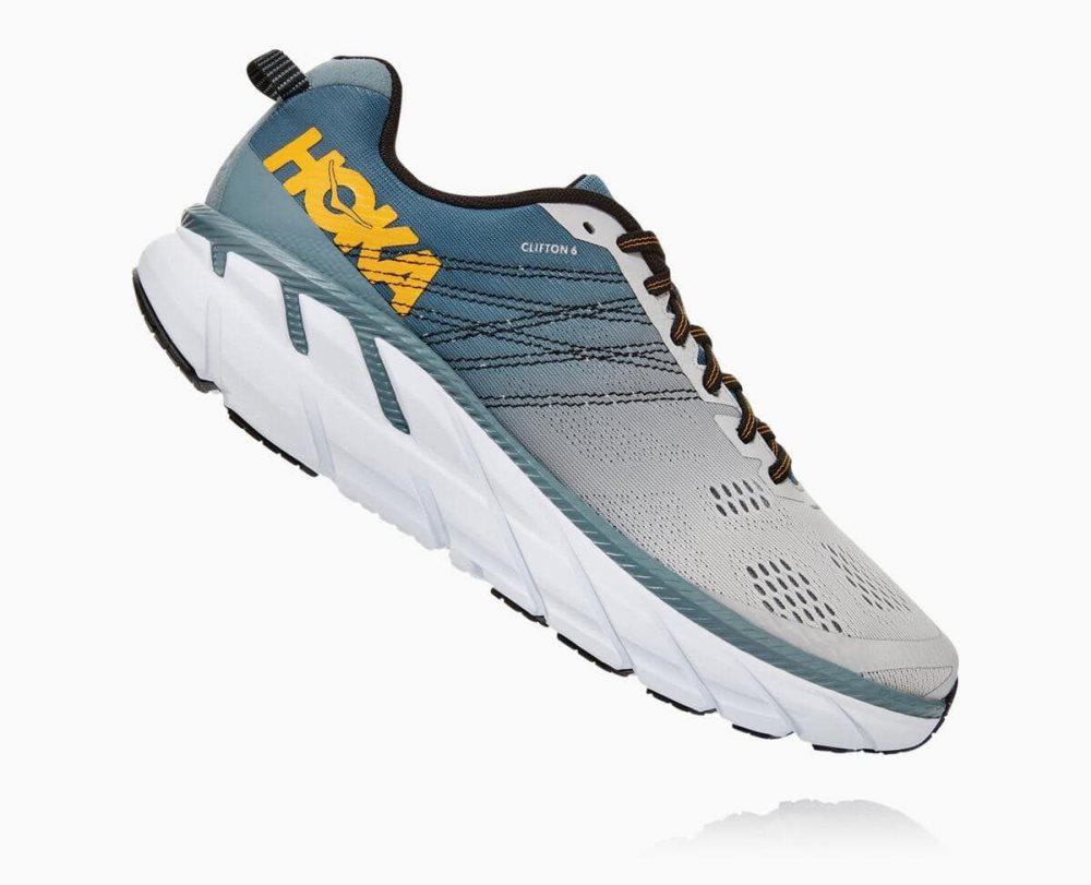 Hoka Clifton 6 Lead/Lunar Rock | 25897QOKM