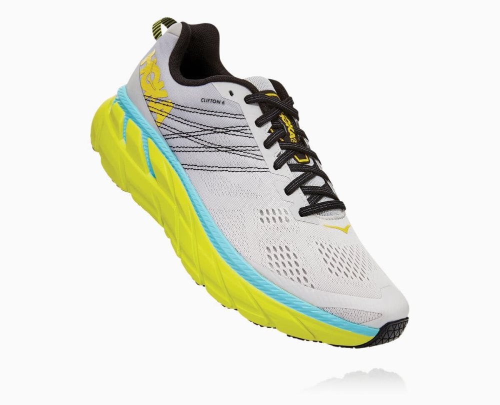 Hoka Clifton 6 Lunar Rock/Nimbus Cloud | 73541BHUT